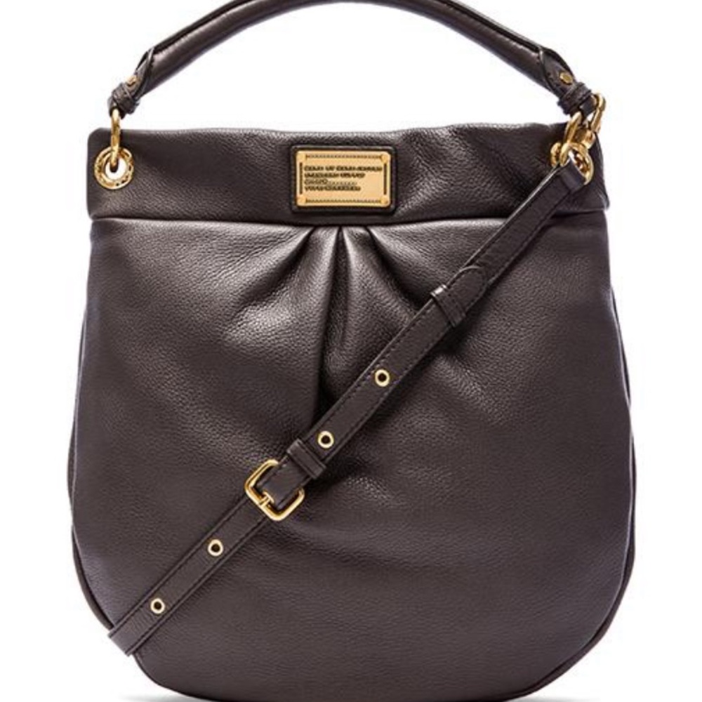 Marc Jacobs hillier classic Q hobo brown